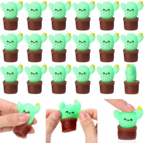 Thenshop 20 Pcs Cactus Positive Gift for Coworkers Employee