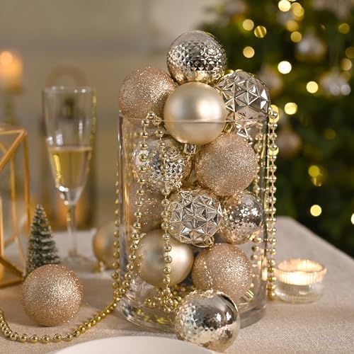 Valery Madelyn 50ct Christmas Tree Decorations Ball Ornaments 2 Inches