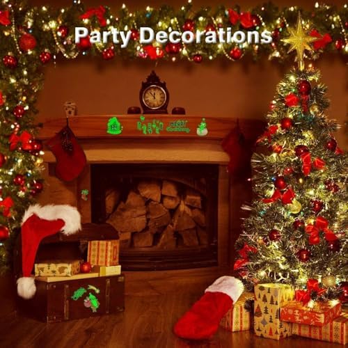 Partywind Christmas Temporary Tattoos for Kids Stocking Stuffers