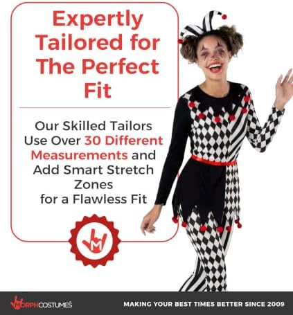 Morph, Jester Costume Women, Halloween Costumes for Women