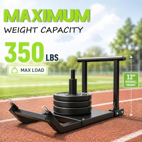 GanFindX Workout Weight Sled for Speed & Athletic Strength Training