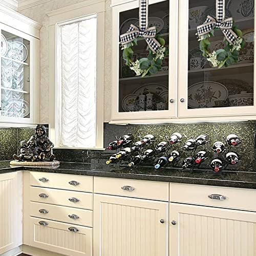 Syhood 2 Pcs 9 Inch Mini Artificial Eucalyptus Wreaths
