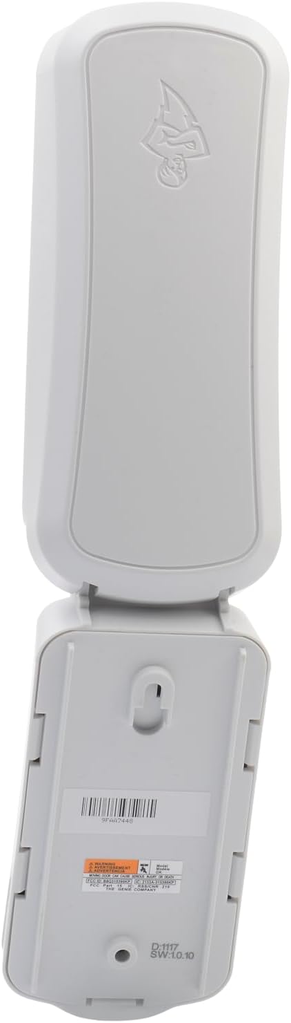 Genie Garage Door Opener Wireless Keyless Keypad - Safe & Secure Access - Compatible with All Genie Intellicode Garage Door Openers - Easy Entry into the Garage With a PIN - Model GK-R, White | Wireless Installation, Compatible with all Genie Intellico...