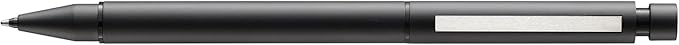 Lamy cp1 black twin pen Multifunctional pen – minimalist metal mechanical pencil & ballpoint pen in one – incl. M 21 ballpoint refill in black & M 41 fine-line refill (0.5 mm) in HB
