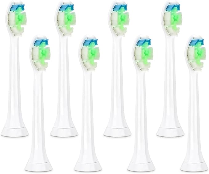 Toothbrush Heads Standard Replacement Brush Heads Advanced Cleaning for Stain Removal & Whiter Teeth Electric Toothbrush(CF064C1)