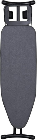 Duwee 13"x38" Ironing Board with Heat Resistant Cover and Thicken Felt Pad | Folding Adjustable Height Large Ironing Board Full Size,Heavy Sturdy Legs,Black