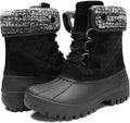STQ Womens Winter Duck Boots Waterproof Cold Weather Snow Boots