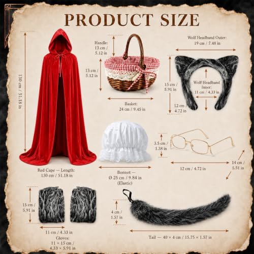 Couples Halloween Wolf Costume Set