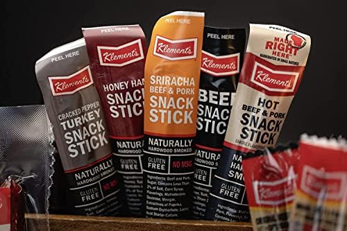 Jerky.com 52pc Meat Sticks Beef Jerky Variety Pack - Jerky Gifts for Men