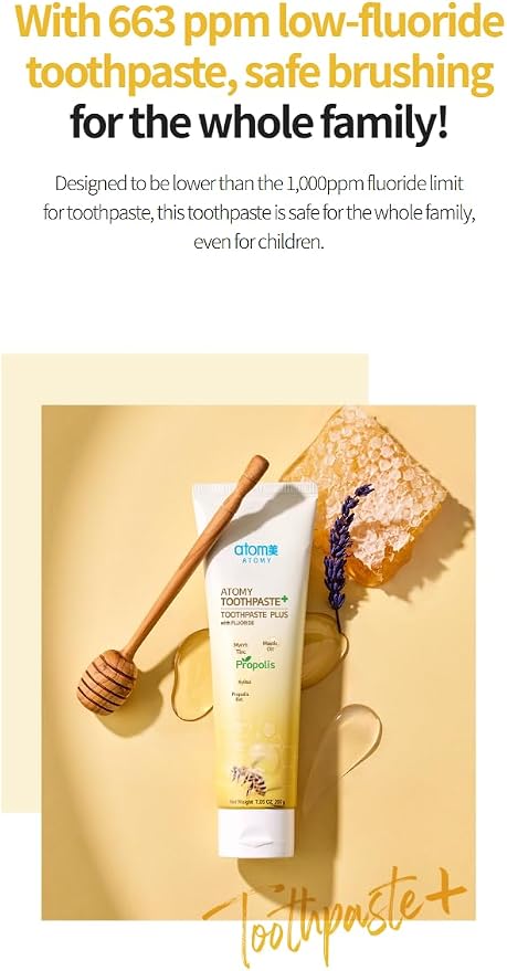 Propolis Toothpaste 7.05 oz (200g) x 5 Tubes | Total Net Wt. 35.25 oz