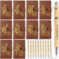 Spakon 40 Pcs Christian Prayer Journals with Pens, Spanish Bible Words