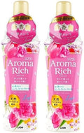 Soflan Fabric Clothing Softener Aroma Rich Assorted Set, Set of 4 Scents, 16.2oz (480 ml)×4, Long-Lasting Fragrance, Made in Japan - Yummy-Yamaguchi Original Wipe Included (Layla)
