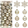 Valery Madelyn 50ct Christmas Tree Decorations Ball Ornaments 2.36 Inches