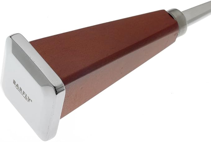 Barfly Deluxe Ice Pick, Stainless/Wood