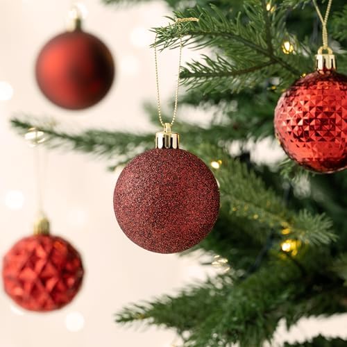 Valery Madelyn 50ct Christmas Tree Decorations Ball Ornaments 2 Inches