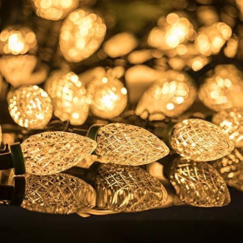 AWQ 200LED 146.9 FT C9 Christmas Lights Fairy String Lights Warm White