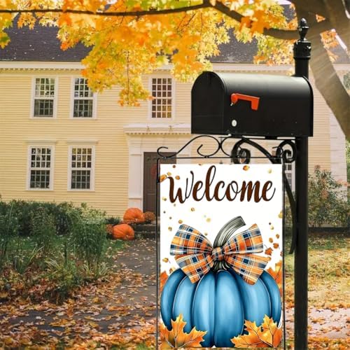 Large Fall House Flags 28 x 40 Double Sided thanksgiving Outdoor Flags