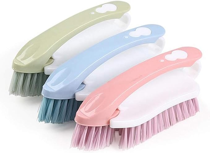 Multi-Functional Laundry Tool Sneaker Shoes Cleaning Boot Brushes Cleaner 2 in 1 Home Plastic Scrubbing Brush