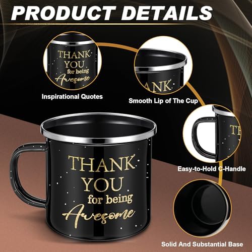 DERTE 12 Pcs Thank You Gifts for Men Employee Appreciation Gift