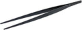 Mercer Culinary 18-8 Stainless Steel Precision Plus Chef Plating Tong, Straight, 9-3/8, Matte Black