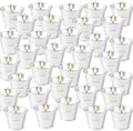 Outdoors Citronella Candles 32Pack - Garden Citronella Scented Candles, Long Burning, 2 oz Small Tin Candles Gift Sets for Home Patio Yard Indoors, Balcony, Camping BBQ & Summer Parties.