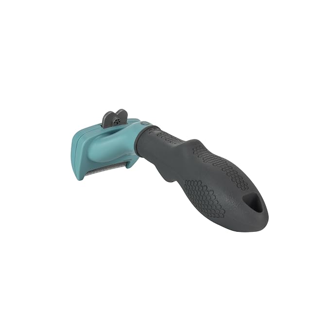 FURminator deShedding Tool For Small Cats, Long Hair, Removes Loose Hair From Shedding