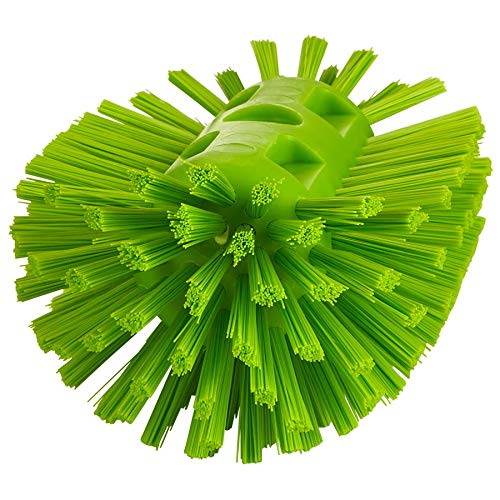 Vikan 703777 Brush,Tank,Stiff,5.5",PP/PBT,Lime