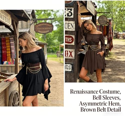 Renaissance Costume Women Pirate outfit Ren Fairy Dress Halloween Costume