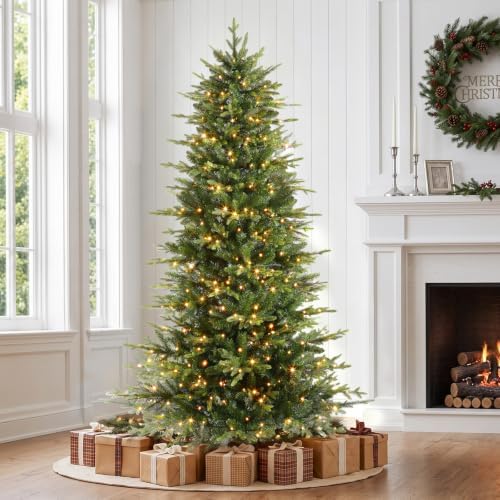 SHareconn 6ft Prelit Artificial Aspen Christmas Tree with Remote Control