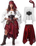 Shihanee Women Pirate Costume Outfits Renaissance Halloween