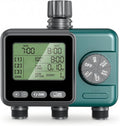 Sprinkler Timer 3 Zone, Programmable Water Timer for Garden Hose with Rain Delay, Manual and Automatic Irrigation Controller System, 3 Outlets Timed Irrigation Controller System for Lawn