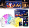 Christmas LED House Net Smart Outdoor Wall Curtain Light Animated Display