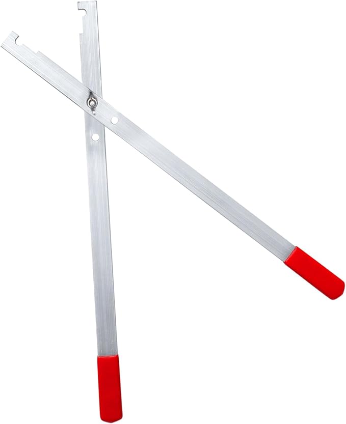 Body Grip and Long Spring Trap Setting Tool - 17" Spring Compression Setter Tongs with Adjustable Pivot for #110 - #220 Bodygrip, #0 - #2, #11 Longspring (B)