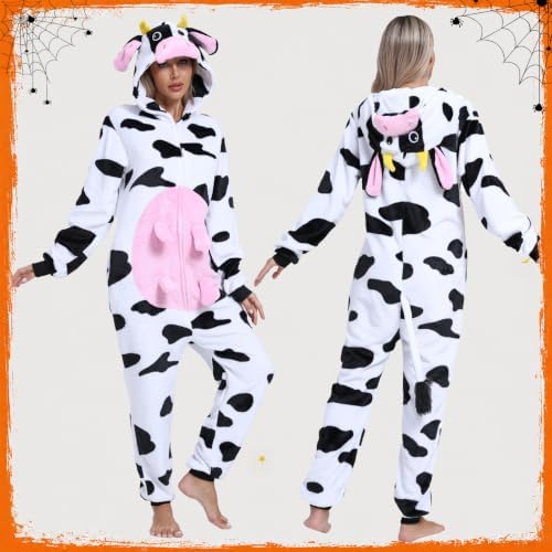 Adult Onesie Pajamas Animal One Piece Costume Halloween Cosplay for Women Men