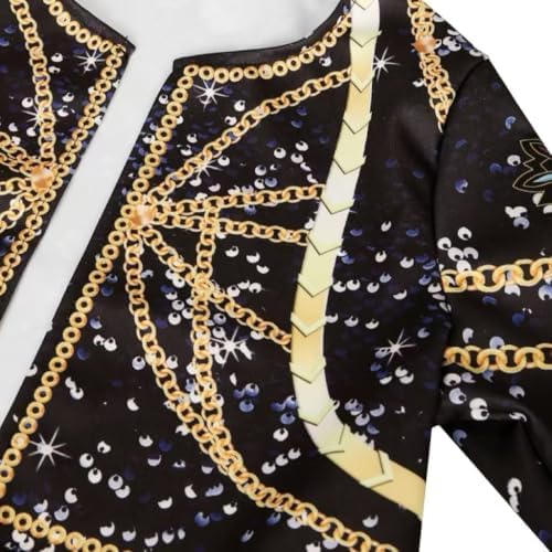 Demon Girls Cosplay Halloween Hunters Costume Top and Pants Set for 3–14 Yrs Events and Parties
