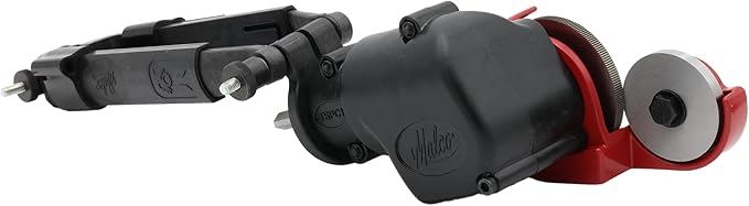 Malco TurboShear® TSPC1 Rotary Panel Cutter – Drill Attachment for Cutting Metal, Vinyl, Ribbed Roofing & Wall Panels – Dual Cutting Wheels, 22-Gauge Capacity, Clean & Precise Cuts.
