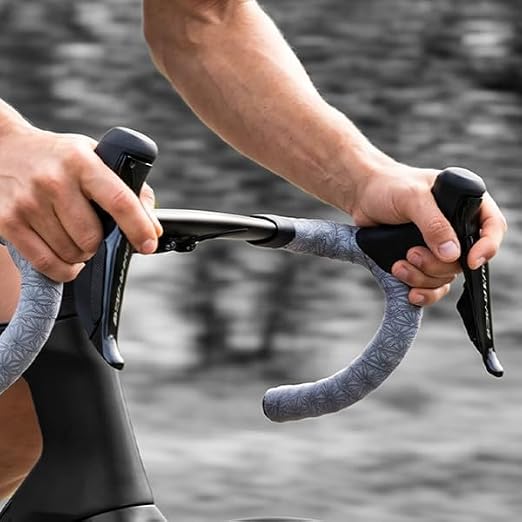 Supacaz Super Sticky Kush Gravel Bar Tape - Cycling Road Bike Handlebar Grip Tape Wrap (Gunmetal)