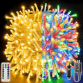 Ollny Christmas Lights Outdoor, 210FT 640 LED Color Changing String Lights