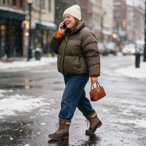 DREAM PAIRS Women's Winter Snow Boots - Classic Duck Boots