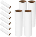SECFOU 10rolls Lint Roller Refill Pack Wide Pet Hair Adhesive Sticky Roller for Clothes Upholstery Bed Furniture Lint Removal