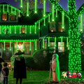 Green Meteor Shower Lights for Halloween Christmas Alien Decoration Outdoor