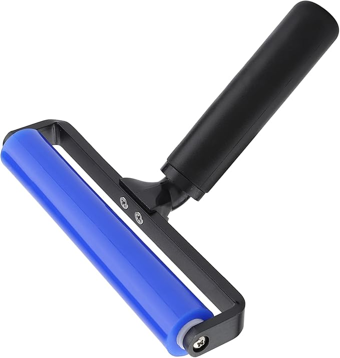 Dust Removal Roller, Hair Remover, i Static Silicone Roller, er Tool for ing Screen, Glass and Film(6 inches)