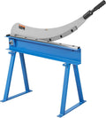 VEVOR Hand Plate Shear, 31.5 in Max Cutting Length, Manual Sheet Metal Shear Machine, Benchtop Cutter with T10 High-Hardness Blades, Q235 Material, for Cutting Large Metal Sheets Steel Aluminum Copper