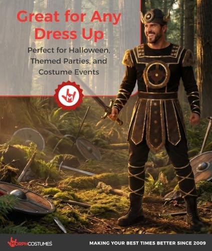 Morph Viking Costume Men, Halloween Costumes for Men