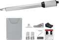 X X-HOUSE PKM-C05 Automatic Gate Opener Kit with Remote Control Kit for Medium Duty Single Swing Gates, 24V Motor Electric Gate Opener for Single Swing Gates up to 770 lbs Arm AC Powered