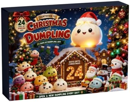 Squishy Advent Calendar 2026 Christmas Gift 24 Days Holiday Decor Countdown