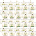 40-Pack Citronella Scented Tealight Candles -Outdoor Candles Natural Soy Wax Candle Bulk, Smokeless & Long-Lasting for Yard, Picnic, Camping Outdoor Comfort.