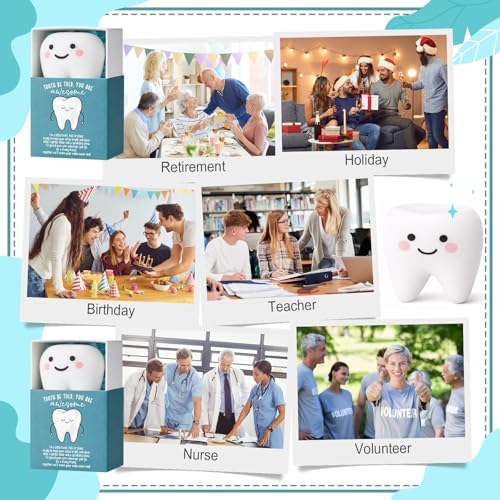 72 Sets Dental Gifts Tooth Toys with Boxes, You are Awesome Party Favors