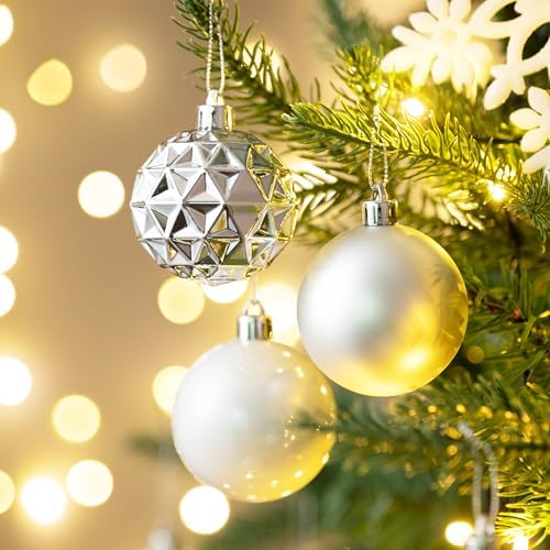 Valery Madelyn 50ct Christmas Tree Decorations Ball Ornaments 2 Inches