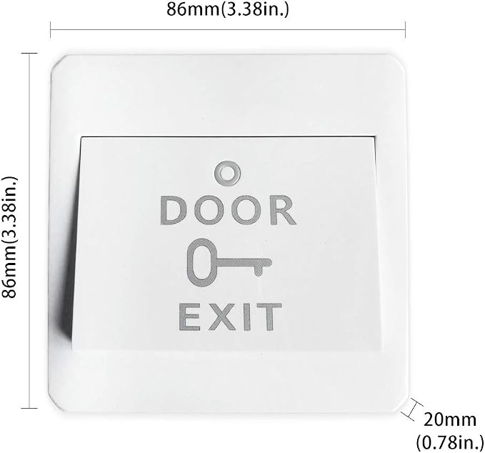 Electric Door Opener Automatic Door Operator with Electric Lock | with DC12V 550lbs Fail Safe Electric Strike, Electric Automatic Door Opener with Electric Strike
